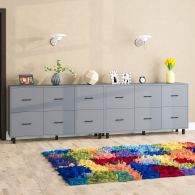 ТВ-тумбы, Два комода-тумбы с ящиками и на ножках РВК 127-1504