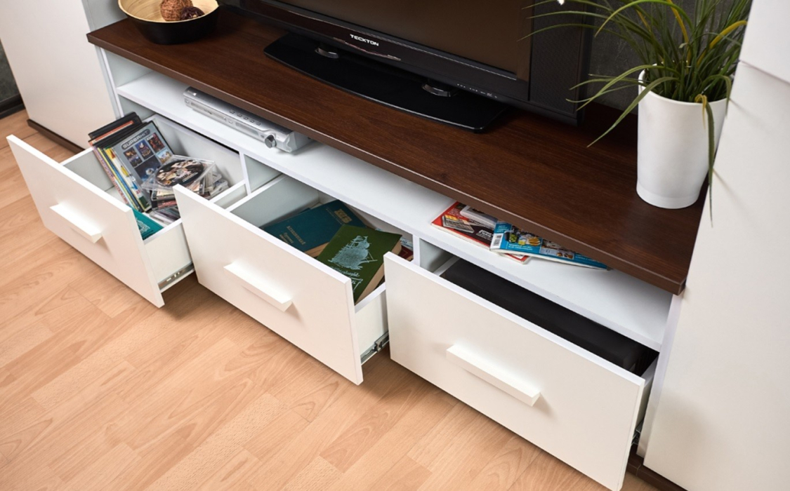 Стенки для гостиной, Гостиная модульная Норвуд. Комплект 1