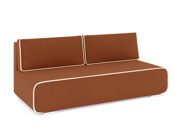 Диван-кровать еврокнижка Лаки, велюр