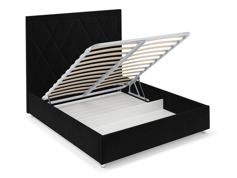 Мягкая кровать, Кровать Треви 160 см (Велюр)