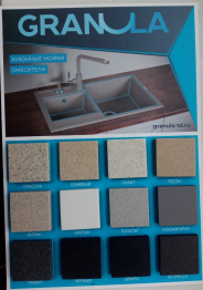 Кухонная мойка GRANULA GR-6001