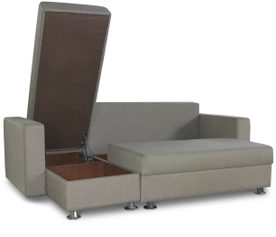 Угловой диван Ария,рогожка