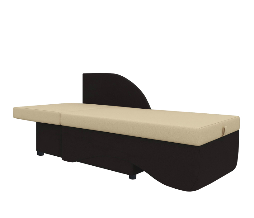 Диваны прямые кухонные, Кушетка Трио левый, экокожа