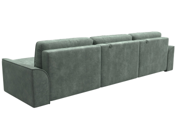 Диван угловой Лига-048 НПБ лонг, велюр BRUT