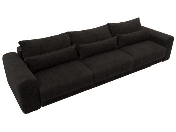 Диван прямой Лига-056 НПБ Лонг, велюр BRUT