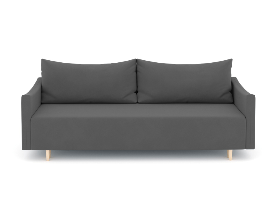 Диваны еврокнижки, Диван-кровать еврокнижка Смайл с подлокотниками, велюр