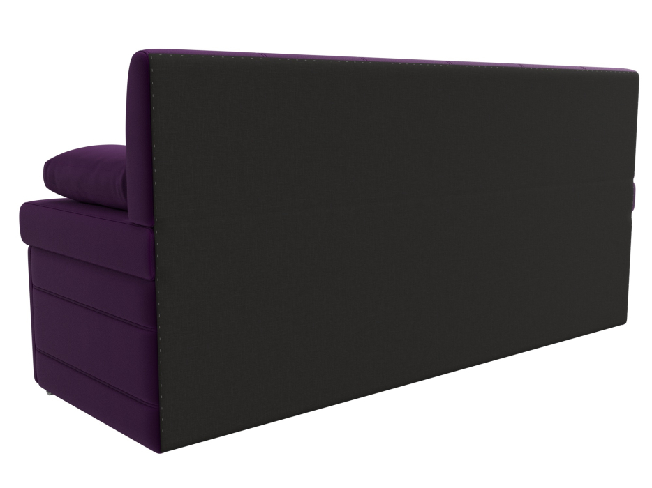 Диваны прямые кухонные, Кухонный прямой диван Лео, микровельвет