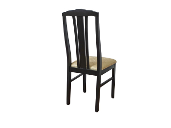 Стул С-3 / Тон 305 Черный / Андрис Бежевый Соты ( Комплект 2 шт. )