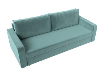 Прямой диван Лига-009, велюр