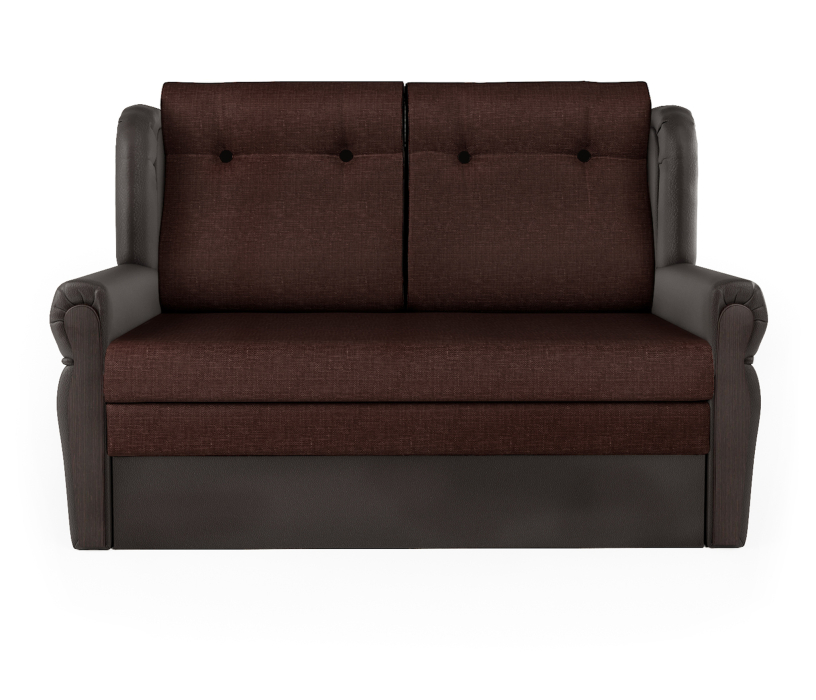 Диваны с ящиком для белья, Диван-кровать Классика 2М, экокожа/рогожка