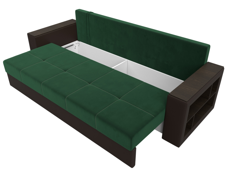 Диваны прямые, Диван прямой Дубай Лайт, велюр/экокожа