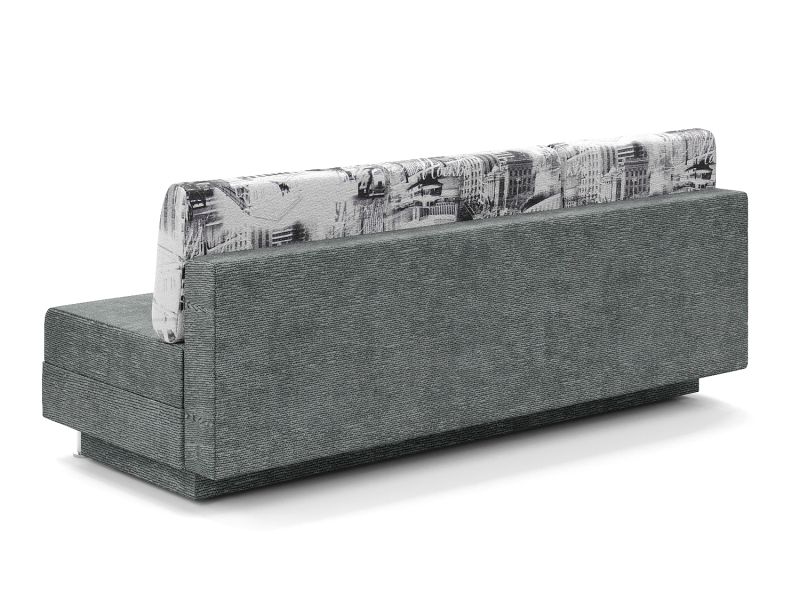 Диваны прямые, Диван-кровать Прайм,еврокнижка,велюр