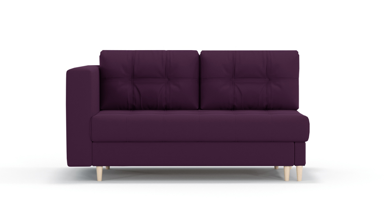 Кушетка диван, Кушетка Лея, велюр