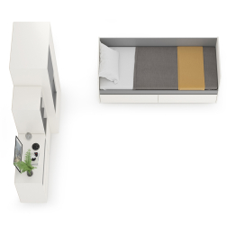 Мебель детская Торонто компоновка № 26