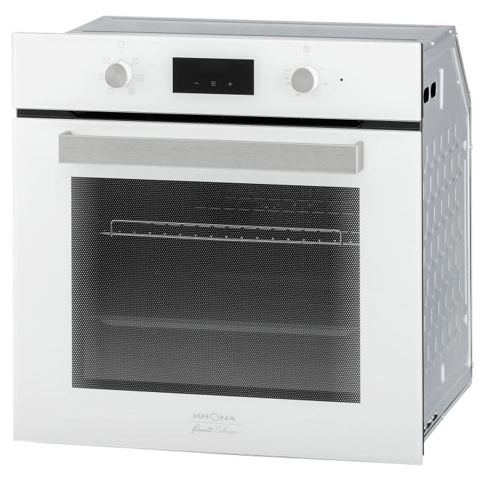 Духовые шкафы, Электрический духовой шкаф KRONA REGINA 60 WH (независимый)