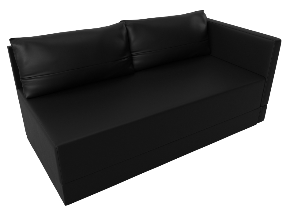 Кушетка диван, Кушетка Никас правая, экокожа