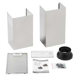 Вытяжка кухонная INGA 600 inox/black push button