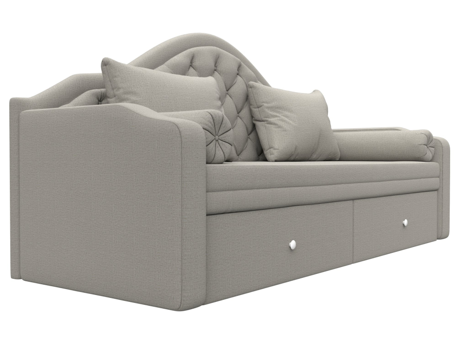 Диваны с ящиком для белья, Диван детский прямой Сойер, рогожка Амур