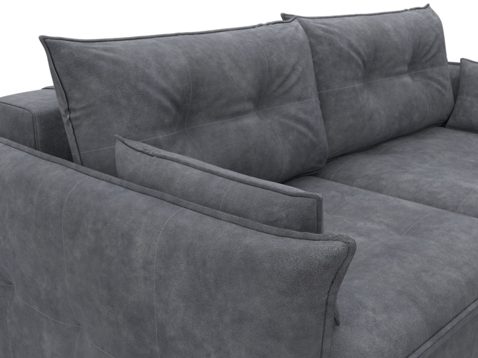 Диваны еврокнижки, Диван прямой Лига-100 НПБ, велюр BRUT