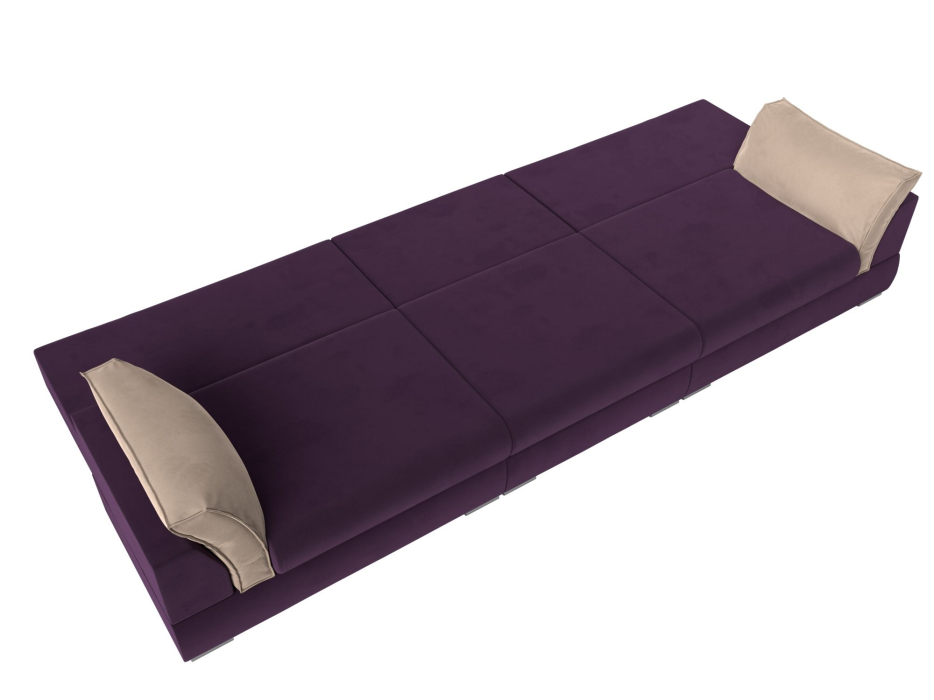 Диваны прямые кухонные, Прямой диван Пекин Long, велюр