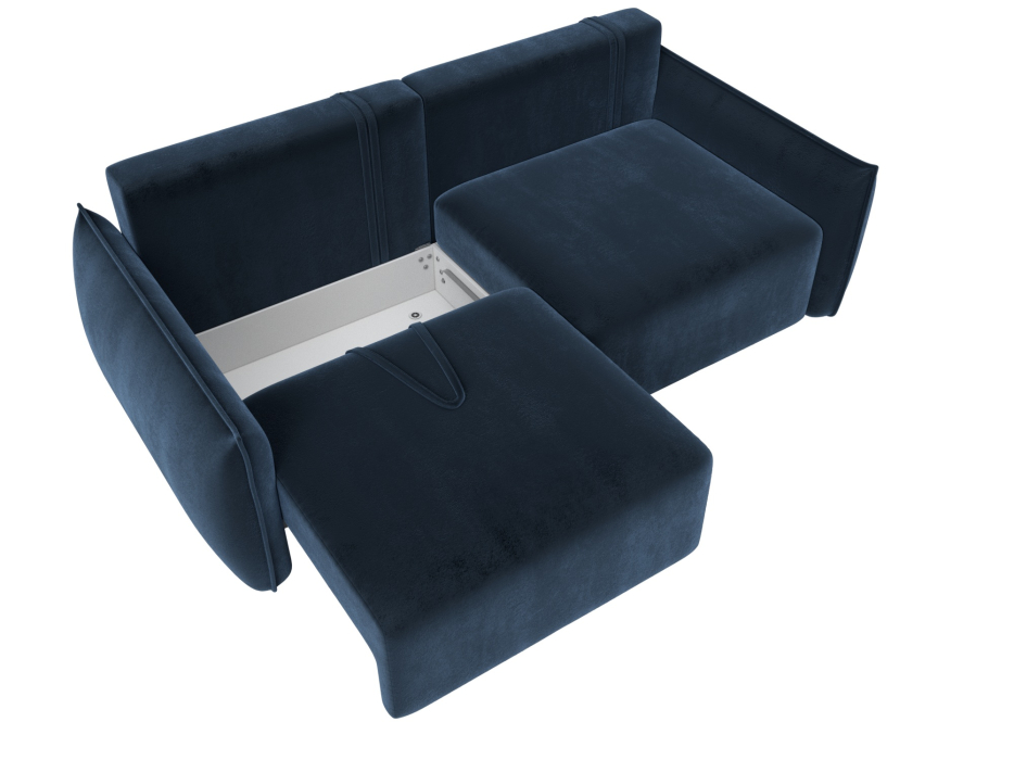 Диваны еврокнижки, Диван прямой Лига-051 НПБ, велюр TOWER