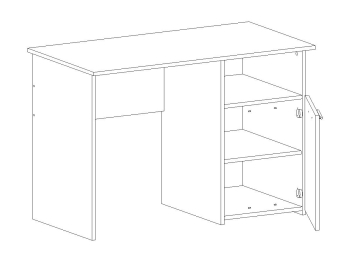 Стол компьютерный Шагус-10