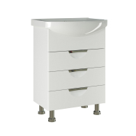 Тумбы без раковины, Тумба д/ванной ЭТЬЕН-60 под умывальник Элеганс-60 (ПВХ)