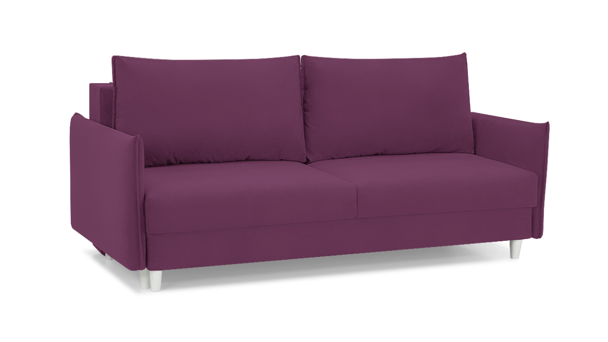 Диваны еврокнижки, Диван-кровать Портленд Лайт, еврокнижка, велюр