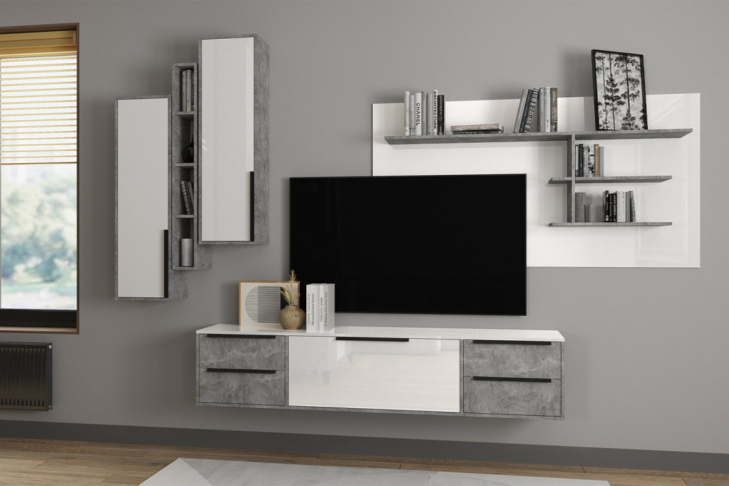 Стенки для гостиной, Гостиная Малави. Комплект 1