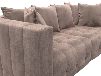 Диван прямой Лига-052 НПБ, велюр TOWER