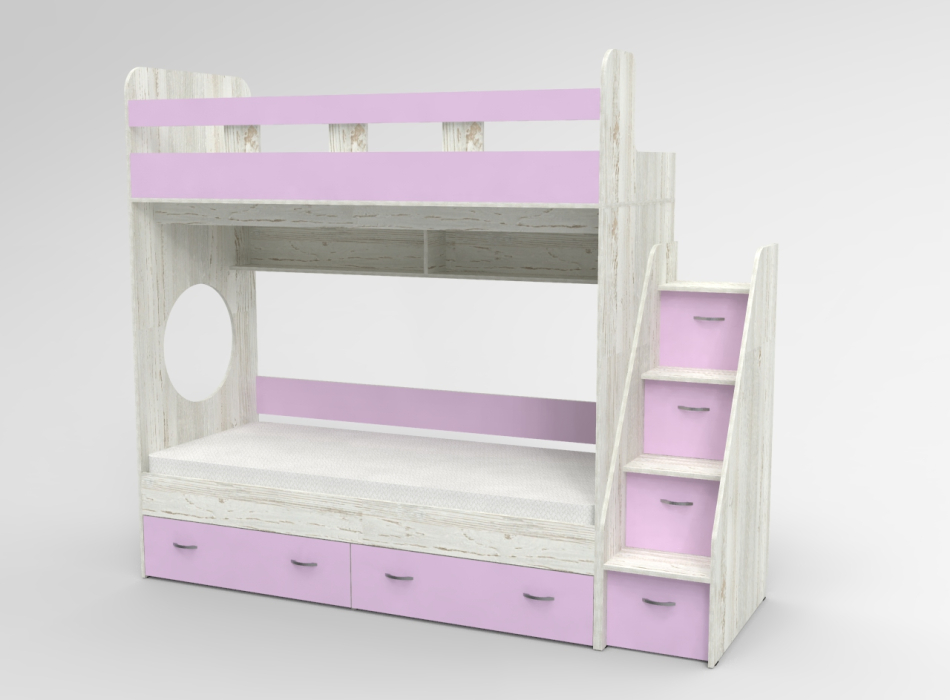 Для подростка, Трехъярусная кровать Юниор,  Винтерберг