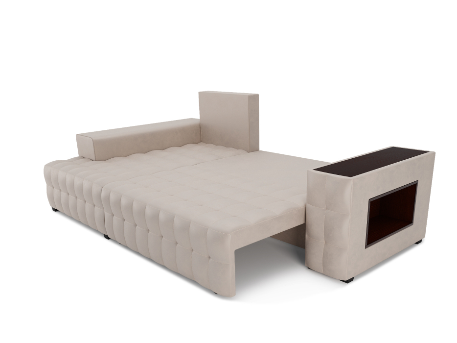 Диваны угловые в гостиную, Диван Мадрид Левый угол (Бархат)