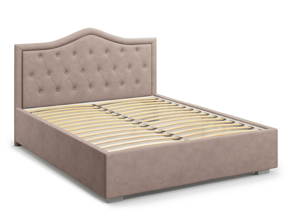 Мягкая кровать, Кровать Tibr 160 с ортопедическим основанием без ПМ