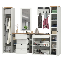 Стенка в прихожую Остин № 58