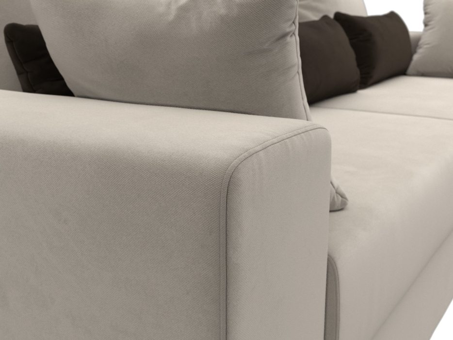 Диваны выкатные, Диван прямой Майами, микровельвет