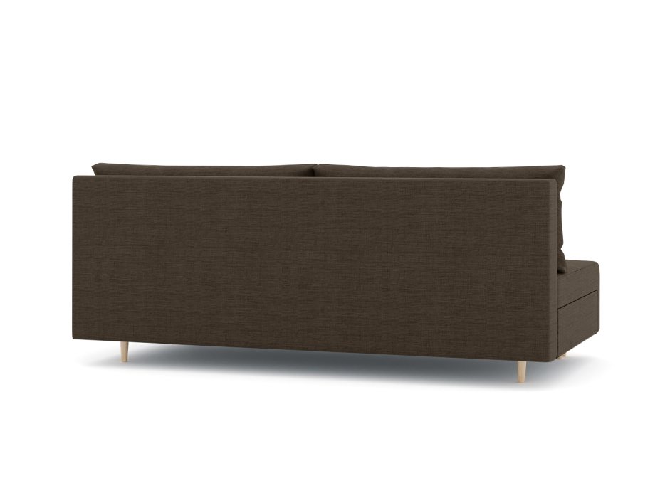 Диваны еврокнижки, Диван-кровать Милли без подлокотников, рогожка Люкс