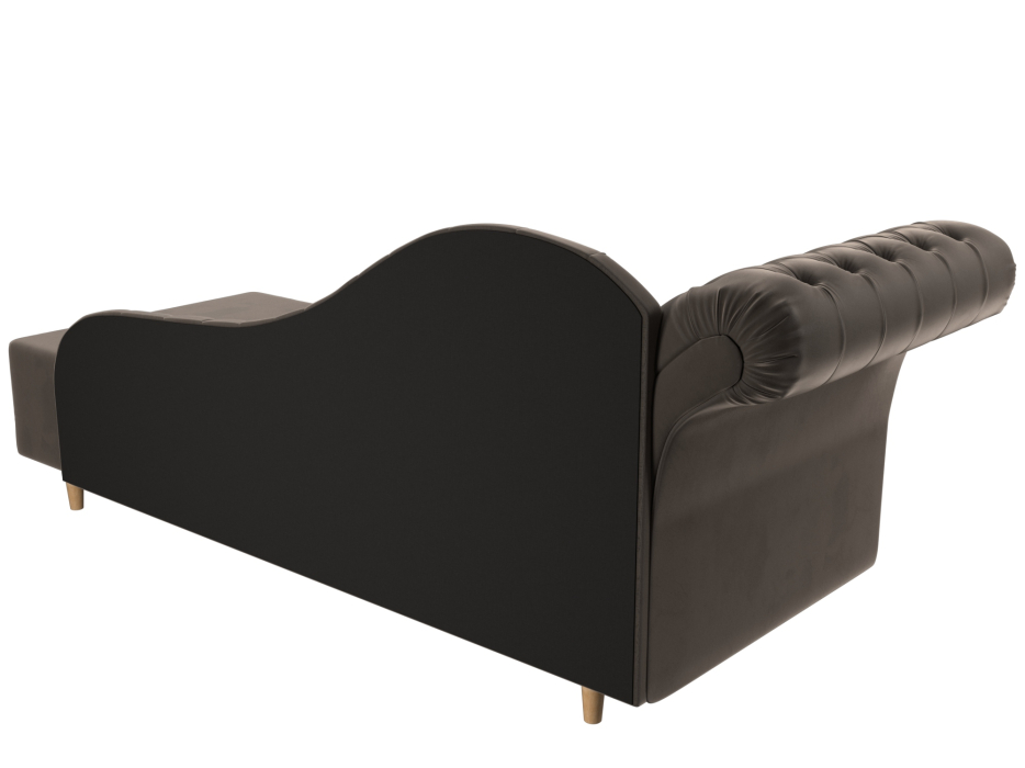 Кушетка диван, Кушетка Камерон левая, велюр