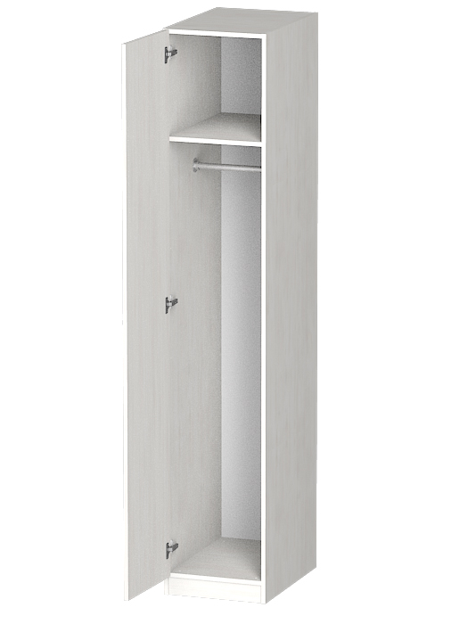 Для одежды, Распашной шкаф Лайф для одежды 40*60*215 Северное дерево