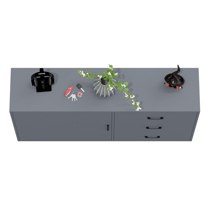 Комоды, Комод с дверкой и ящиками РВК 122-1504