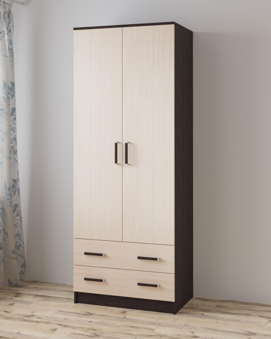 Шкафы двухстворчатые, Шкаф Лагуна 80 см