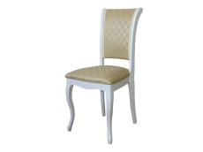 Стулья, Стул С-6 / Тон 304 Белый /  Андрис Бежевый Соты ( Комплект 2 шт. )