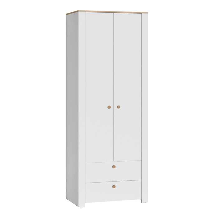 Шкафы двухстворчатые, Шкаф для одежды Джастин 13.239