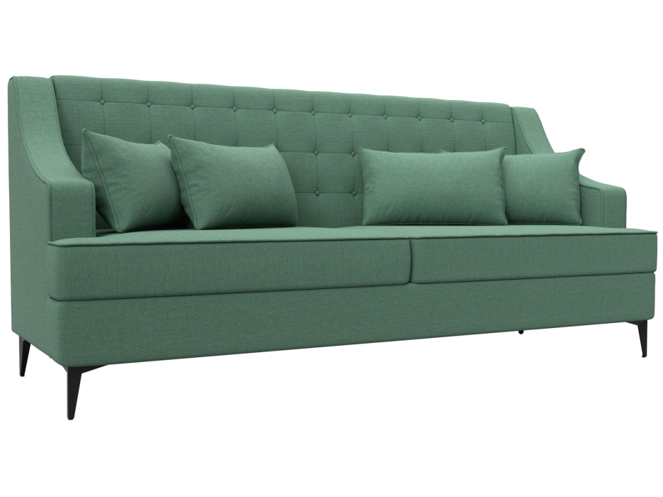 Дизайнерские диваны для гостиной, Диван кухонный прямой Марк, рогожка Амур