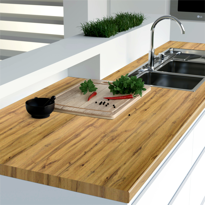 Столешницы, Столешница 3000*595*38 влагостойкая Ботаника 1902_Т