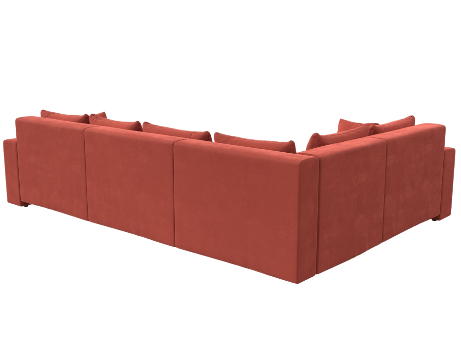 Офисные диваны, Угловой диван Майами Long левый угол, микровельвет