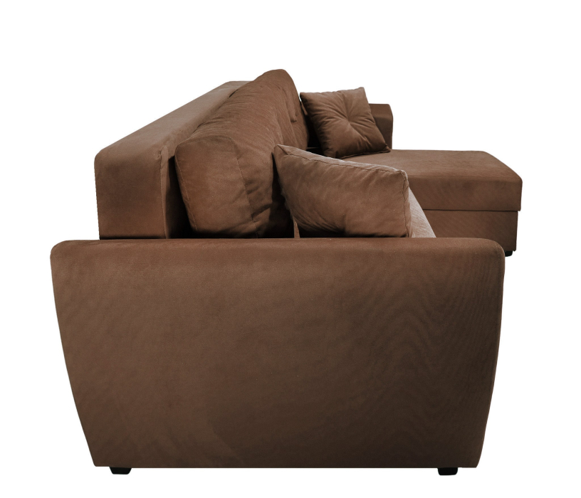 Диваны угловые в гостиную, Диван угловой  Амстердам 160, велюр