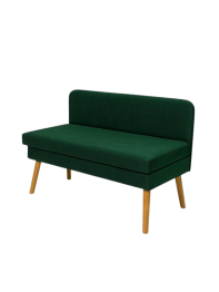 Диван кушетка с ящиком Эда, велюр