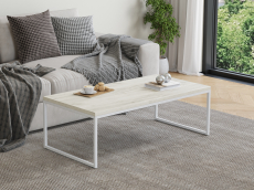 Журнальные столики, Столик журнальный Айсберг Лофт 03 Белый