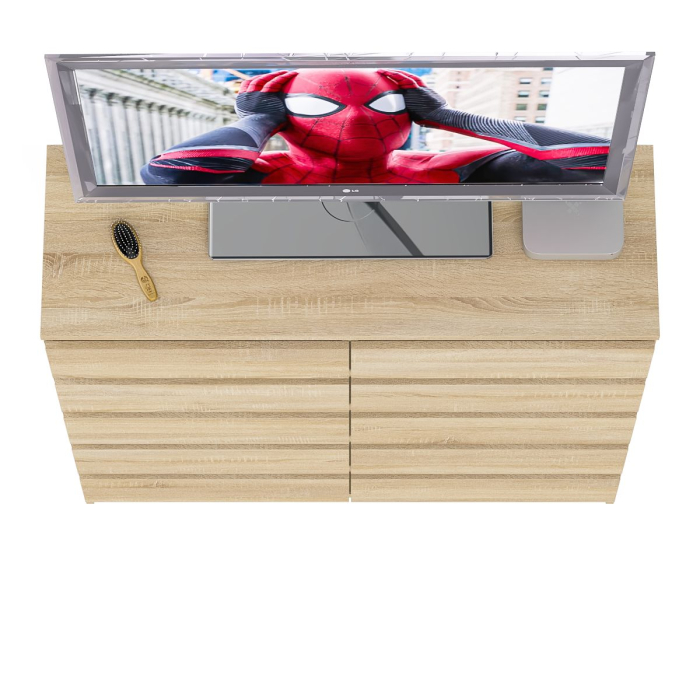 Комоды, Комод высокий на десять выдвижных ящиков Мори МК1200.10