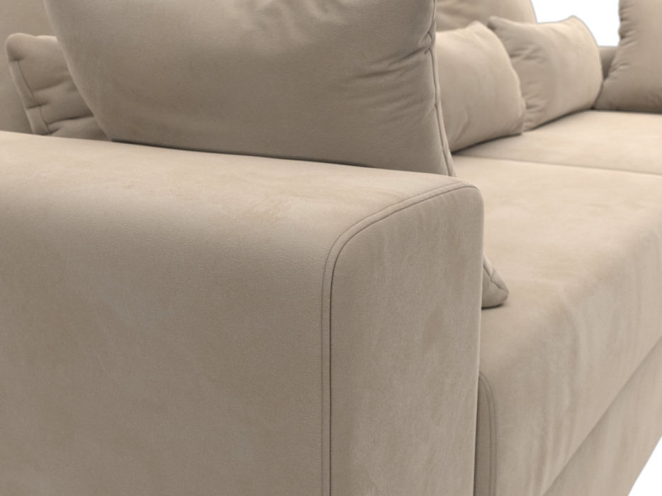 Диваны выкатные, Диван прямой Майами, велюр